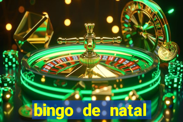 bingo de natal para imprimir gratis